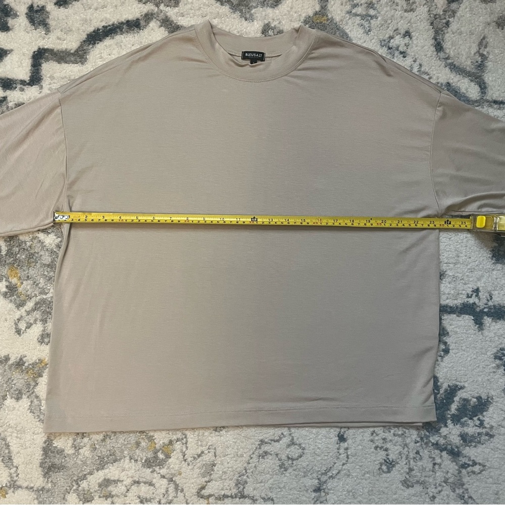 BLEUSALT Women’s the oversized t-shirt